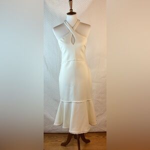 Cinq a Sept White Dante Dress NWT Size 8